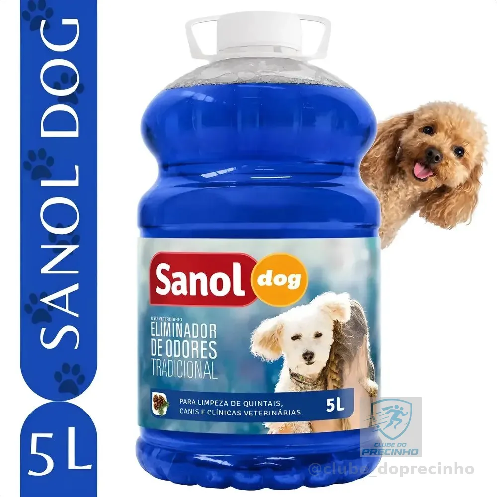 Limpador Sanol Eliminador de odores em galão