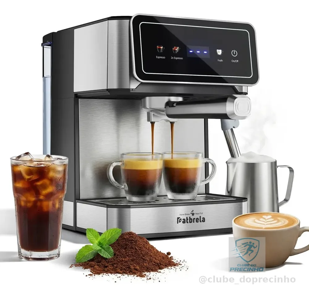 Cafeteira Express 20 Bar 1.6l Profissional Compacta Preto 127v