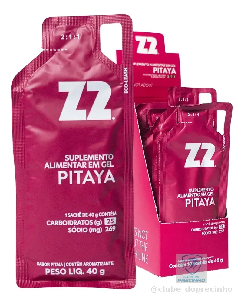 Energy Gel Z2 Pitaya Box 10 Unidades