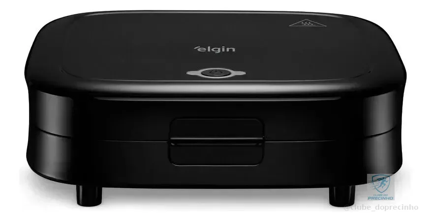 Sanduicheira Duo Time 800w Antiaderente Preta Elgin Preto