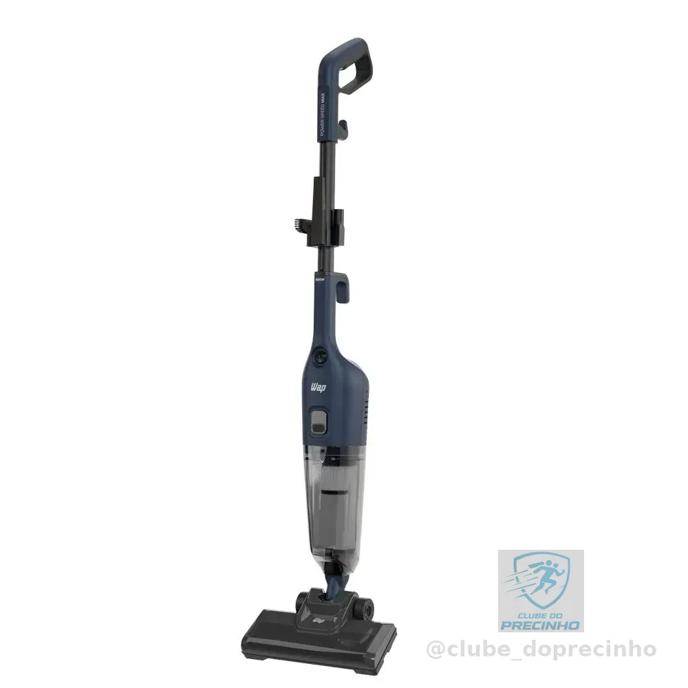 Aspirador Vertical WAP POWER SPEED MAX AZ20 1600W de Potência Sistema 360° Com Tecnologia Cyclone 3 Em 1 127V