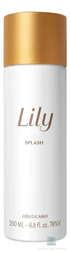 O Boticário Splash Deo Colônia Lily 200ml
