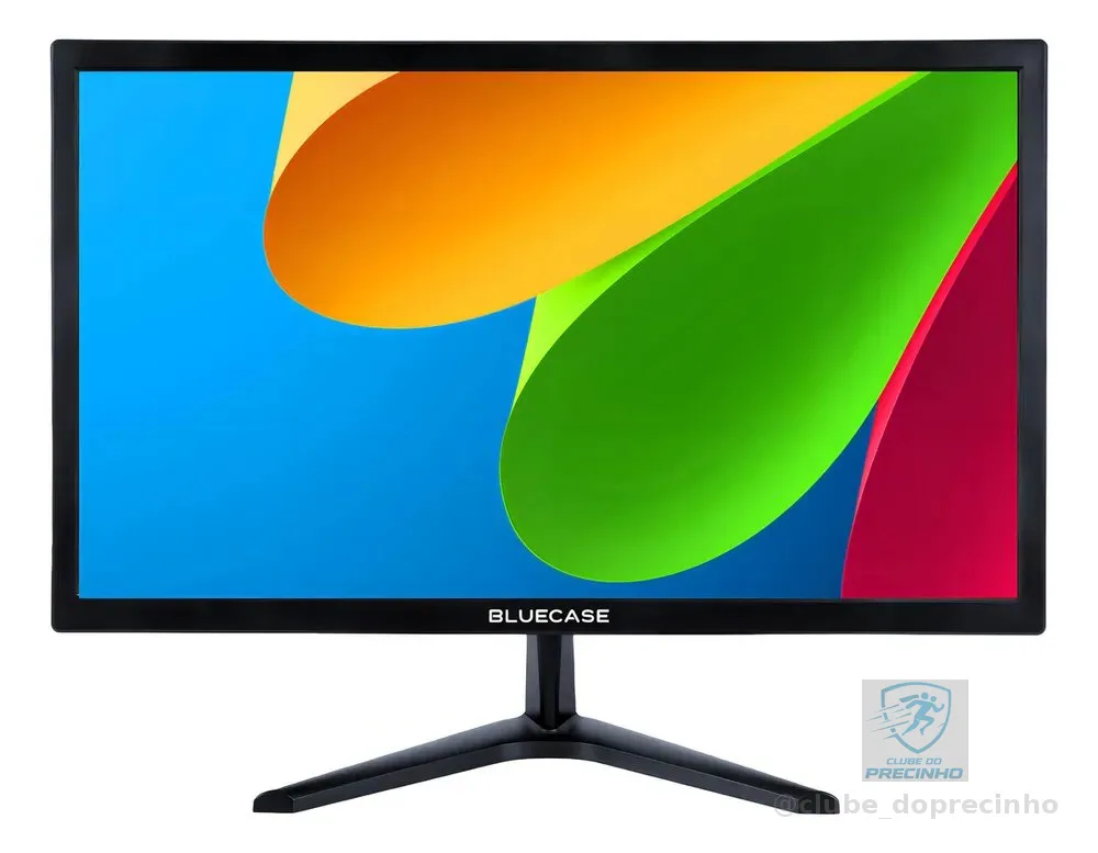 Monitor 19 Preto Led Bm19k4hvw Bluecase - 75hz / Hdmi / Vga 127/220v