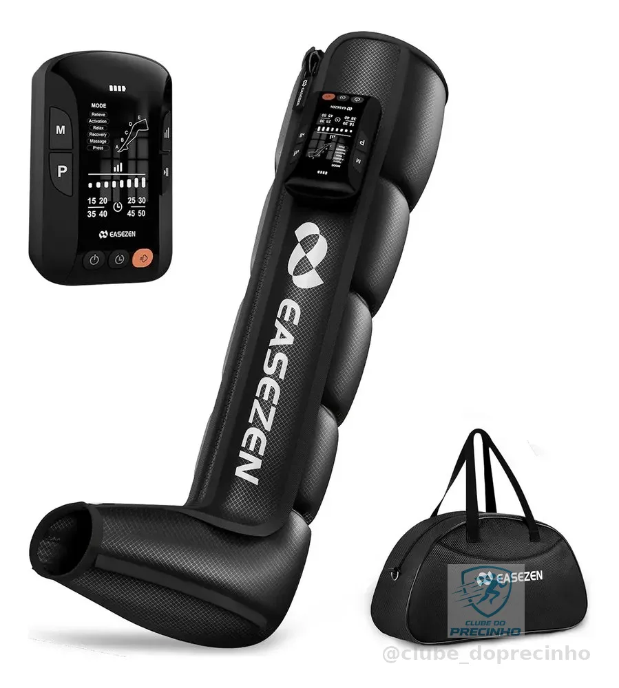 Bota De Compressão Pneumática Sem Fio Massageador Pes