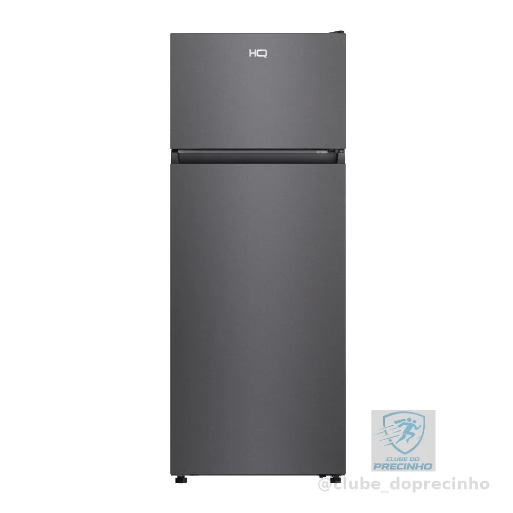 Geladeira Refrigerador HQ Defrost 230 Litros Preto HQ-230RDFS