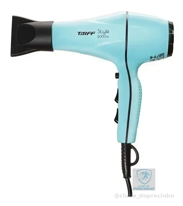 Secador De Cabelos Style Azul Tiffany 2000w Taiff Azul