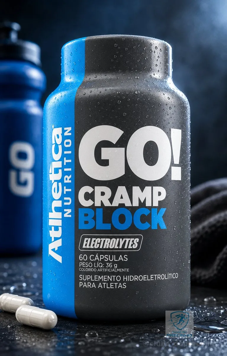 Atlhetica Nutrition - Go! Cramp Block 60 Capsulas - Sem sabor