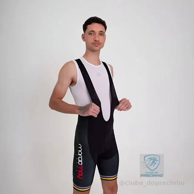 Bretelle De Ciclismo Márcio May Pro Campeão Mundial - Gel