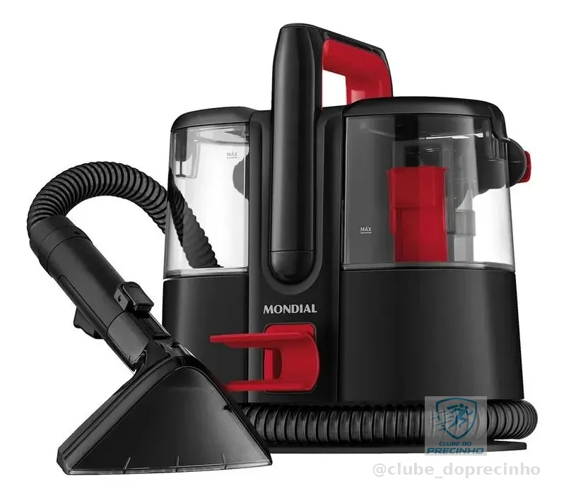 Extratora E Higienizadora Portátil Deep Cleaner I Mondial 16 Cor Preto