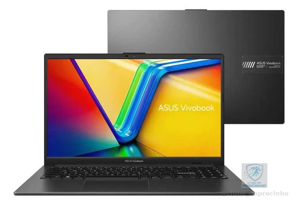Notebook ASUS Vivobook Go 15 E1504 AMD RYZEN 5 7520U 8GB Ram 256GB SSD Linux KeepOS 15,6” FHD Black E1504FA-NJ731