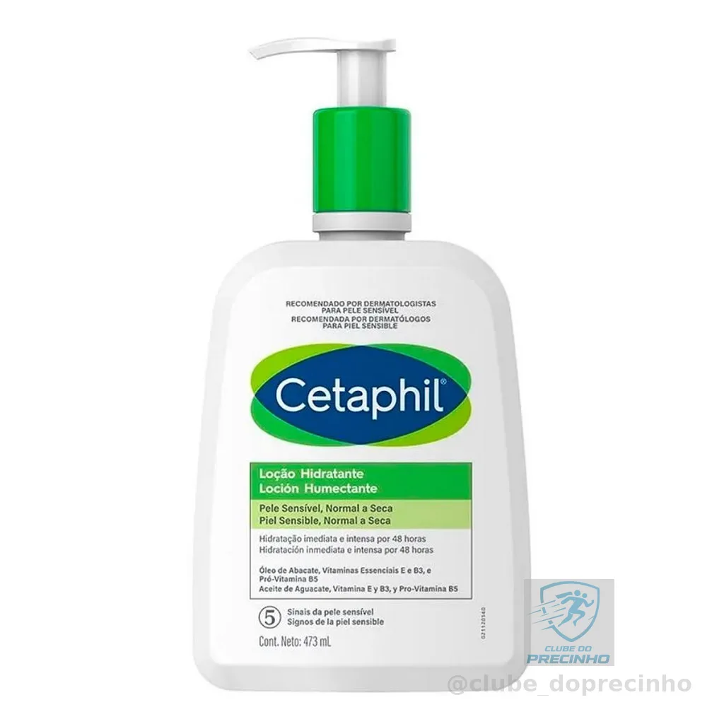 Cetaphil Loção Hidratante Galderma para Pele Normal a Seca 473ml
