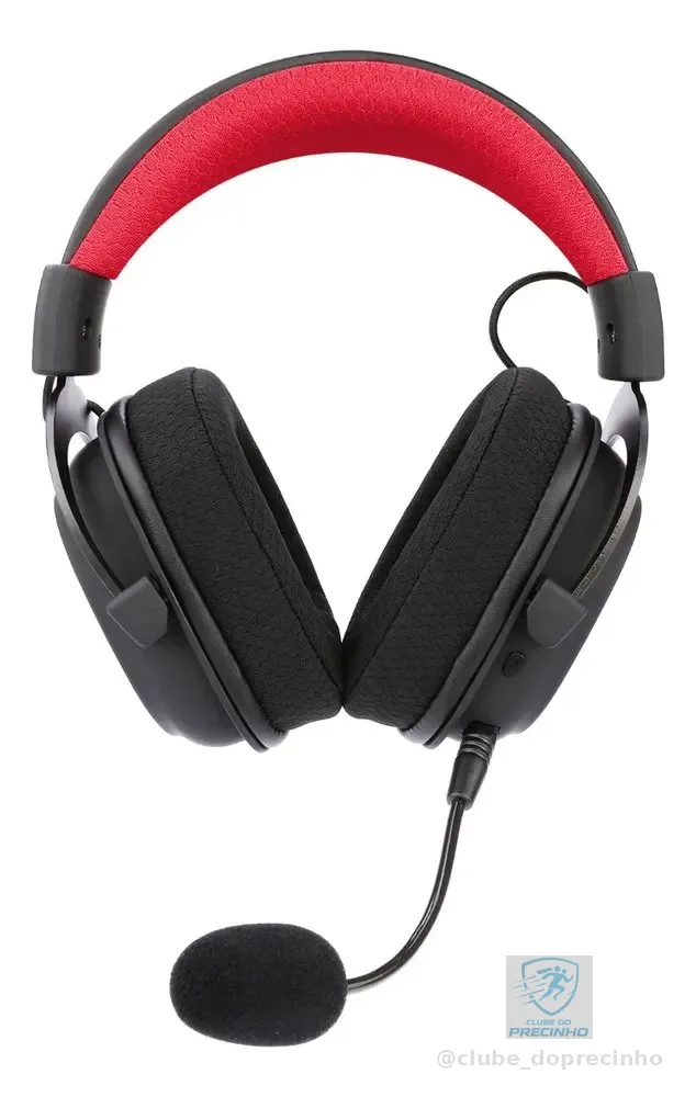 Headset Gamer H510-pro Zeus Pro Sem Fio Preto Redragon Preto