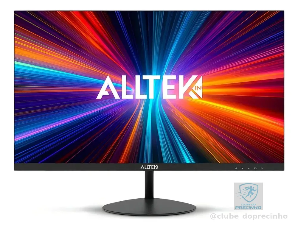 Monitor Alltek ATK-215 Hd Painel Va 100 Hz 5ms Cor Preto