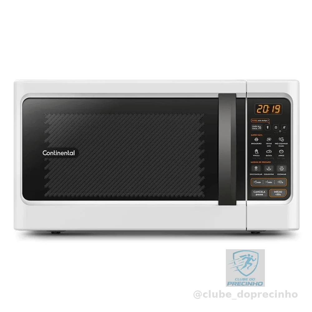 Micro-ondas Continental Branco 34 Litros com Função Descongelar (MC34B)