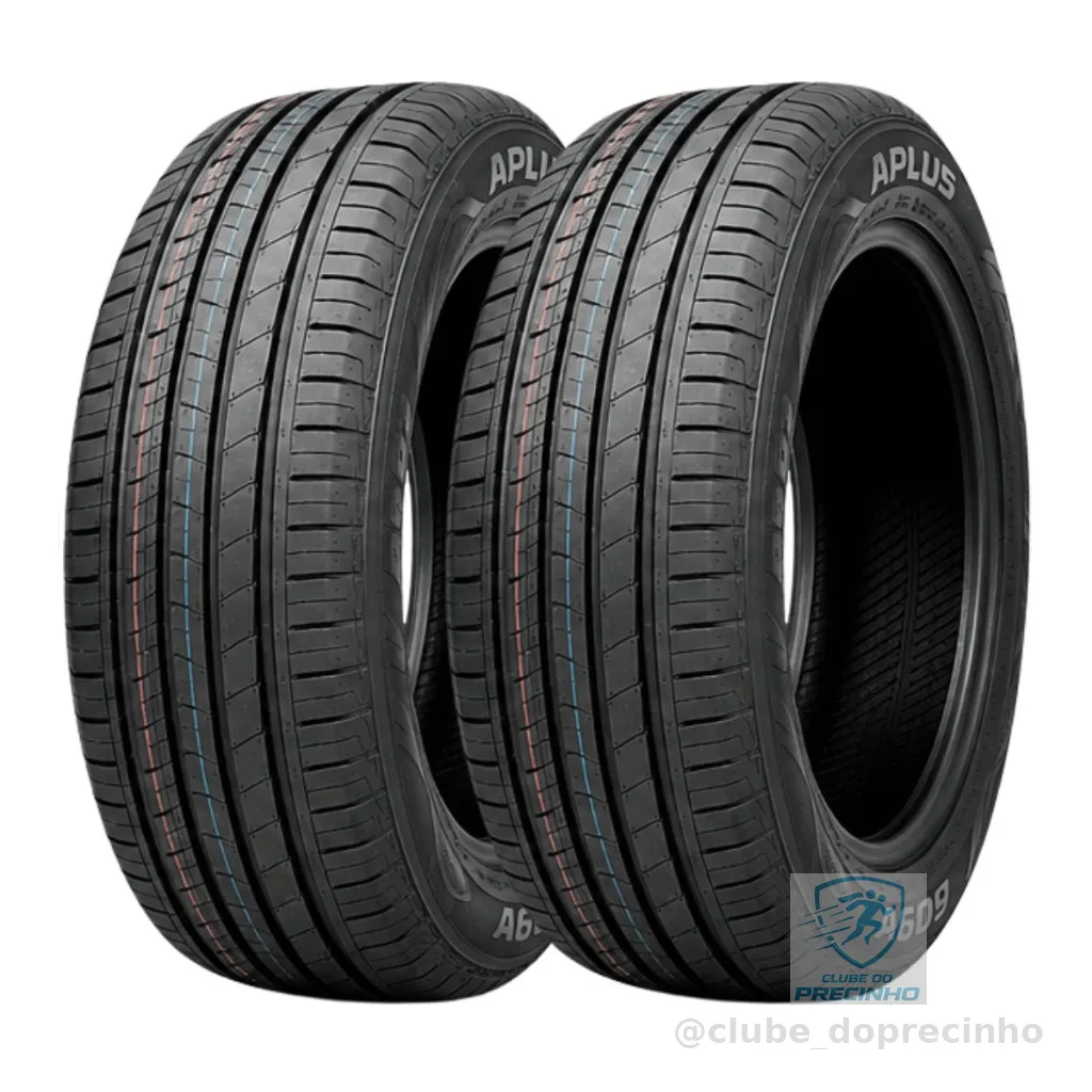 Kit 2 Pneus 195/55R15 Aplus 85V A601 Aro15