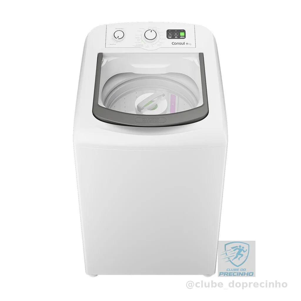 Máquina de Lavar Consul 9Kg Branca com Dosagem Econômica - CWM09AB