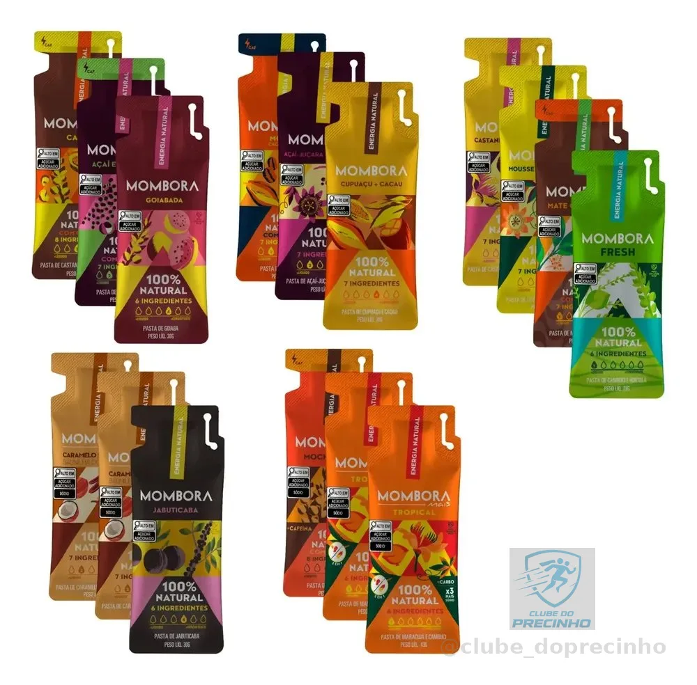 Gel Energético Energy Gel Alternativa Natural Pack 16 Saches