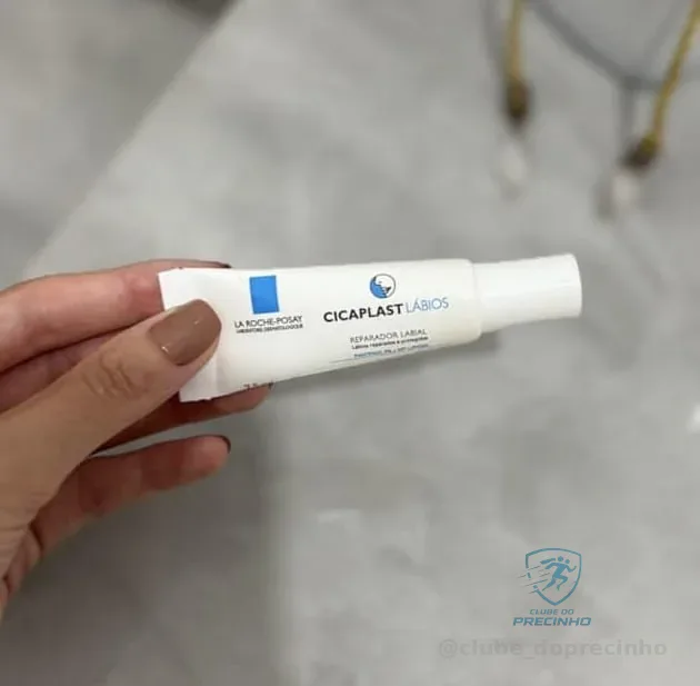 La Roche-Posay, Cicaplast Lábios 7,5ml, Reparador labial, hidratante para os lábios, calmante para a área dos lábios