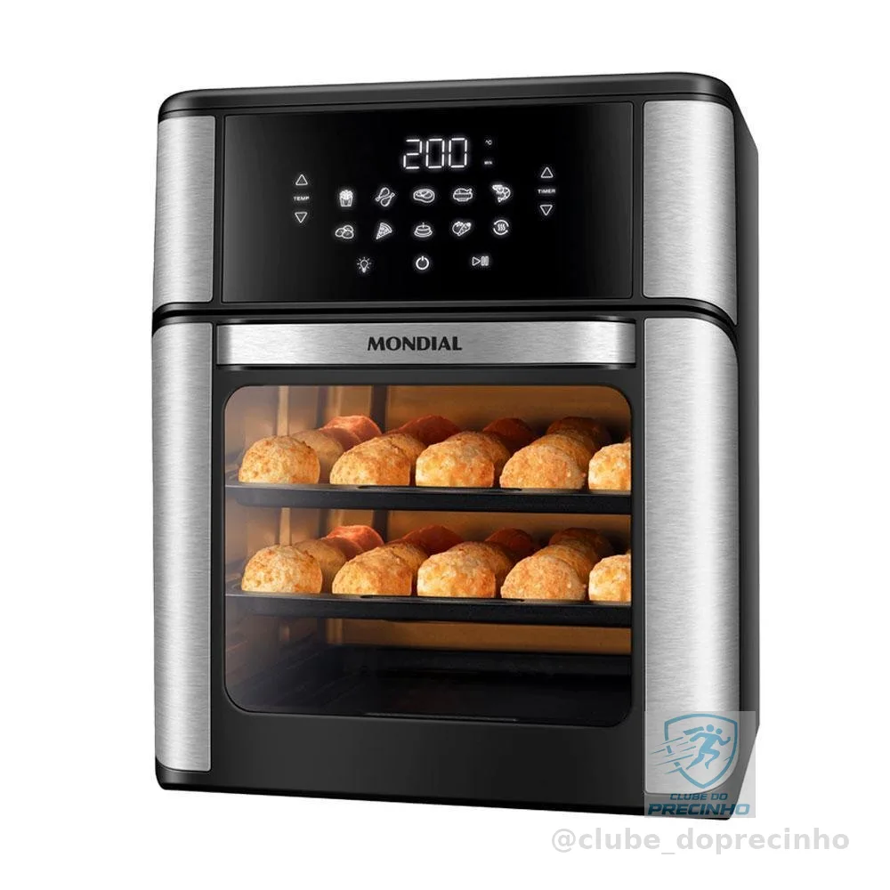 Fritadeira Air Fryer Oven 12L Mondial AFON-12L-BI 127V
