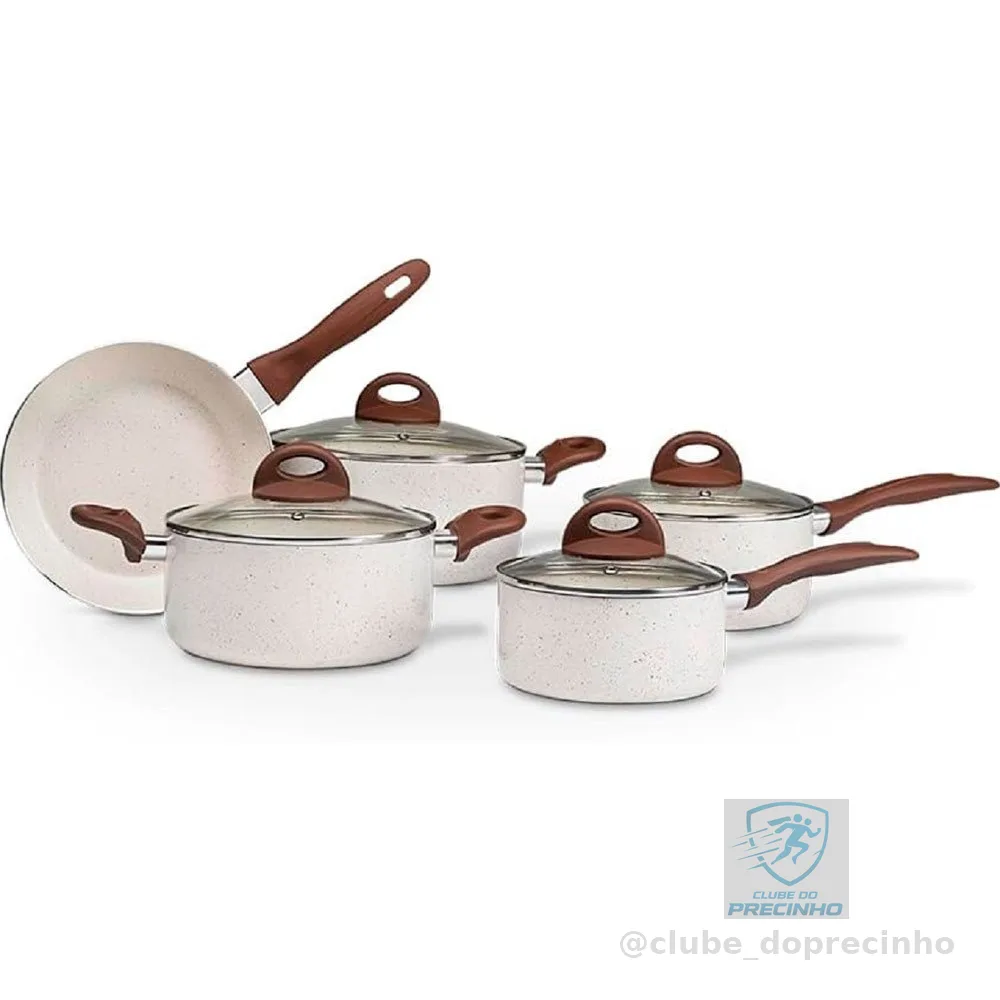 Conjunto Panelas 5 Peças Smart Plus Brinox