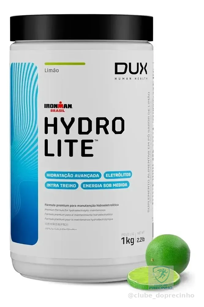 Hydrolite Suplemento Em Pó Dux Nutrition Sabor Limão 1000g Limão