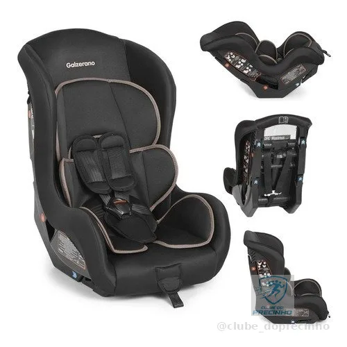 Cadeirinha de Bebê Para Carro Maximus Preto Cadeira Infantil 0 A 25 Kg Liso Preto Oferta - Galzerano