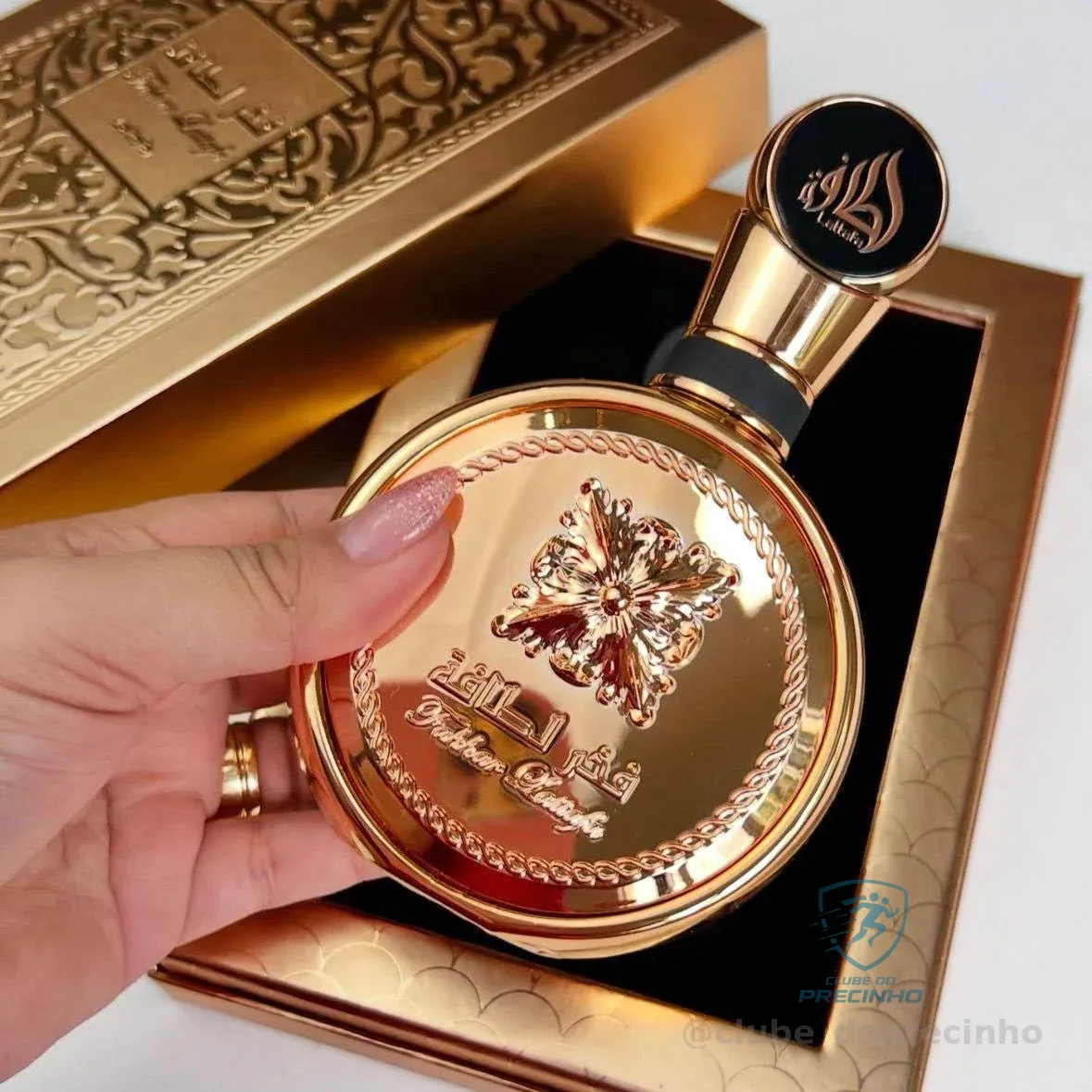 Perfume Árabe Lattafa Fakhar Gold Extrait Eau De Parfum 100m