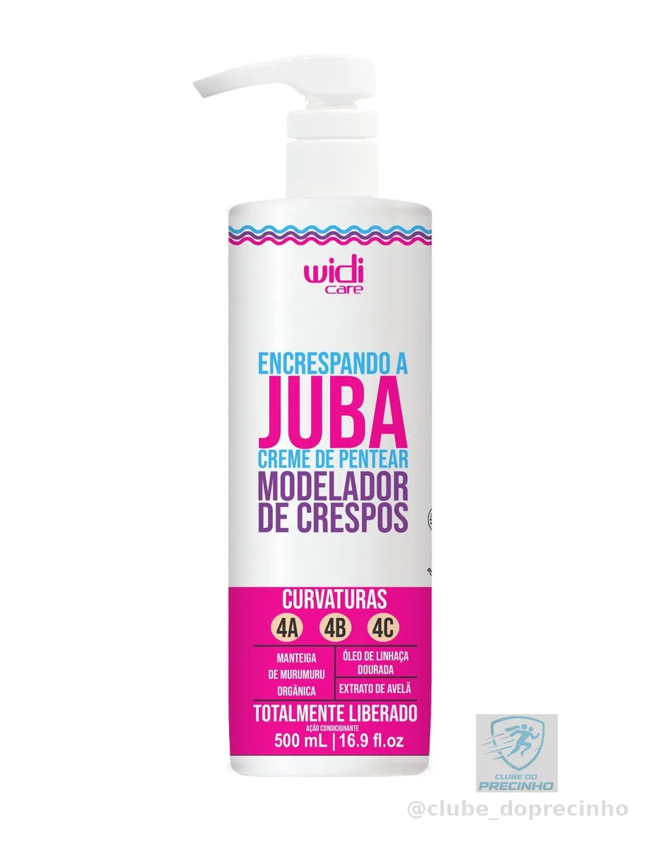 Widicare Encrespando A Juba Creme De Pentear - Widi Care Widi Care Branco Médio