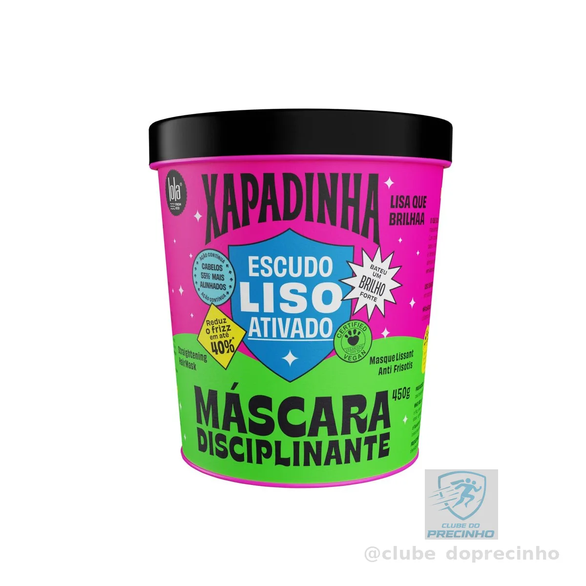 Xapadinha Máscara Disciplinante 450g , Lola Cosmetics