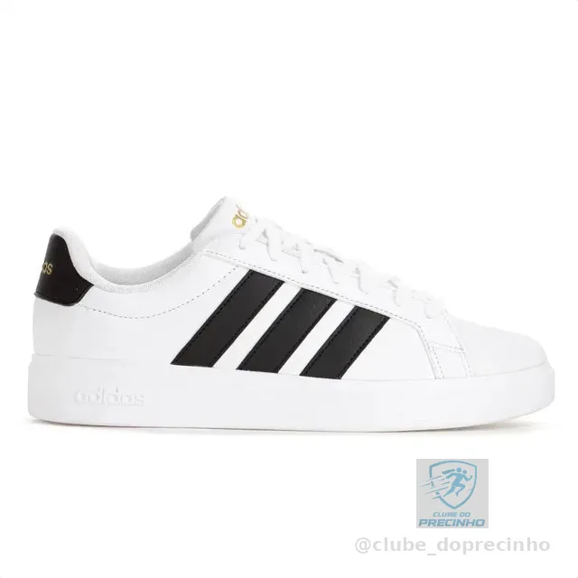 Tênis adidas Retrô Lifestyle Antiderrapante Confortável