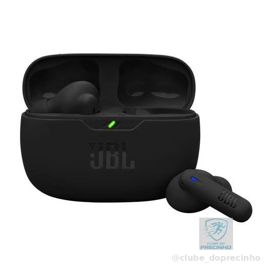 Fones de Ouvido JBL Bluetooth Wave Beam 2 Preto
