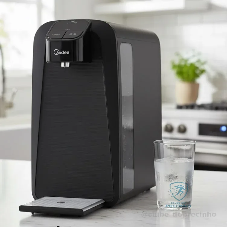 Purificador De Água Slimpure Bivolt Midea Cinza 127/220v