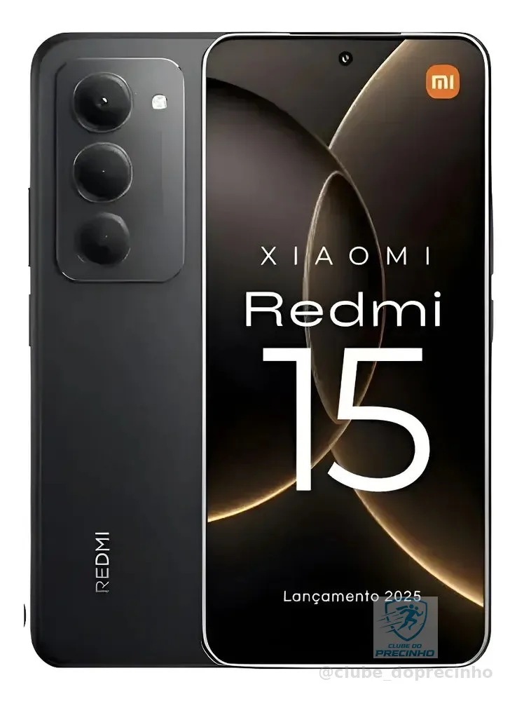 Fone + Xiaomi Redmi 15 256gb 8gb Ram Global 2025+brinde Pret