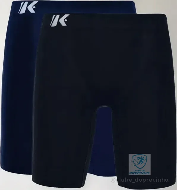 Kit 2 Shorts De Compressão P/ Corrida Masculino Térmica