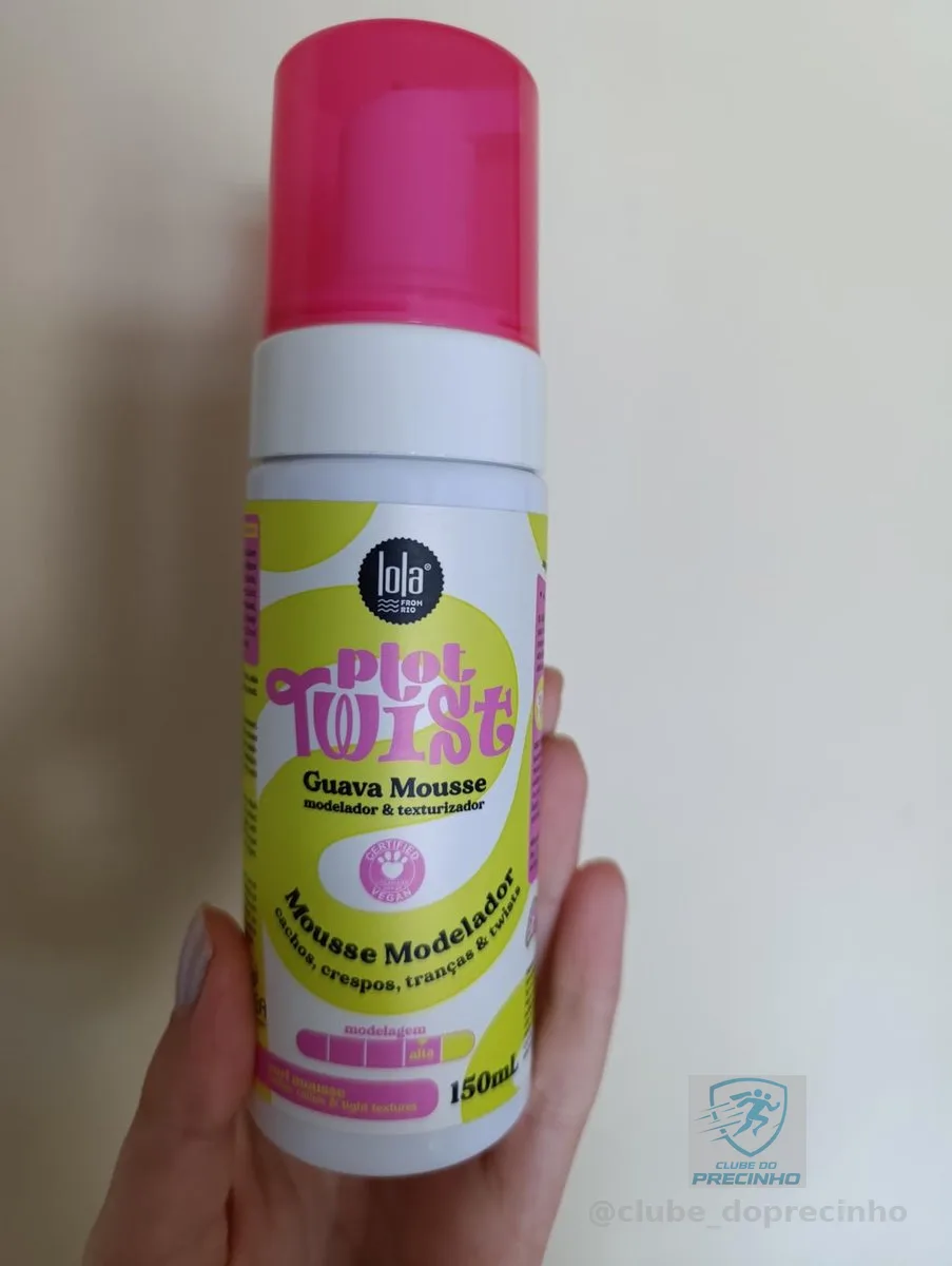 Plot Twist Guava Mousse Modeladora 150ml , Lola Cosmetics