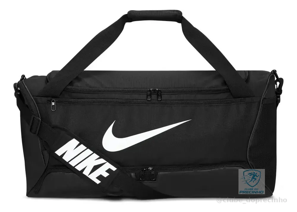 Bolsa de treino Nike Brasilia 95 60lts cor preta