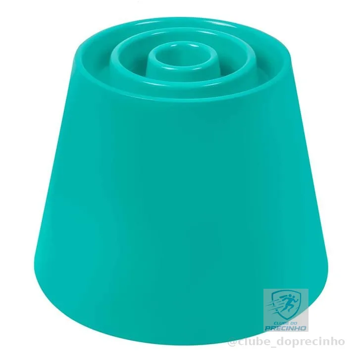 PET GAMES - Comedouro Funcional Lento e Alto Super Funcional, Divertido, Interativo e Resistente para Cães - DOG EAT M VERDE ÁGUA