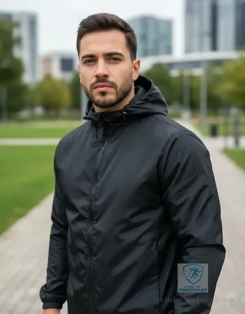 Jaqueta Corta Vento Masculino Casaco Impermeável