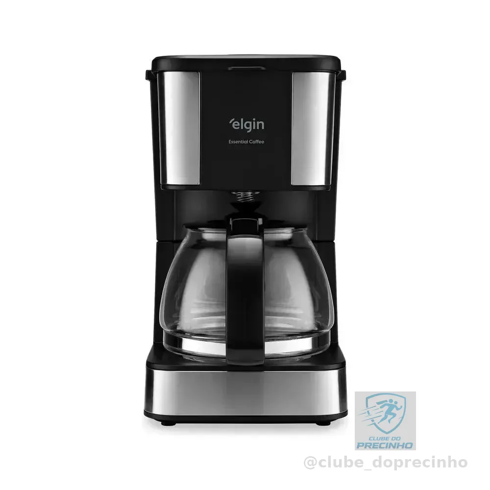 Cafeteira Elétrica Elgin Essential 19 Xícaras 600w Jarra De Vidro