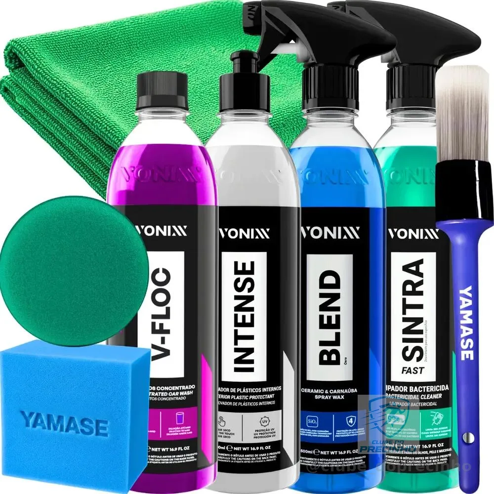 Kit Lavagem Automotiva V-floc Blend Sintra Intense Vonixx