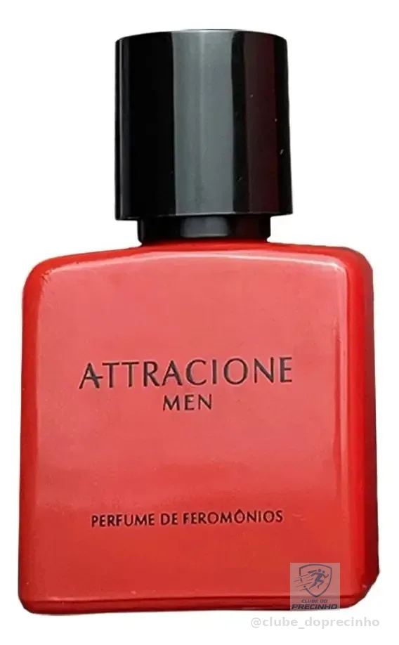 Attracione Men perfume Masculino Com Feromônios Ativados 25 mL