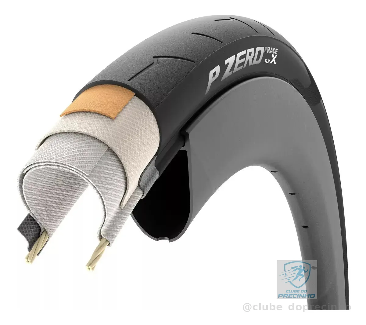 Pneu Pirelli P Zero Race Tlr X Kevlar 700x28 Tubeless Preto