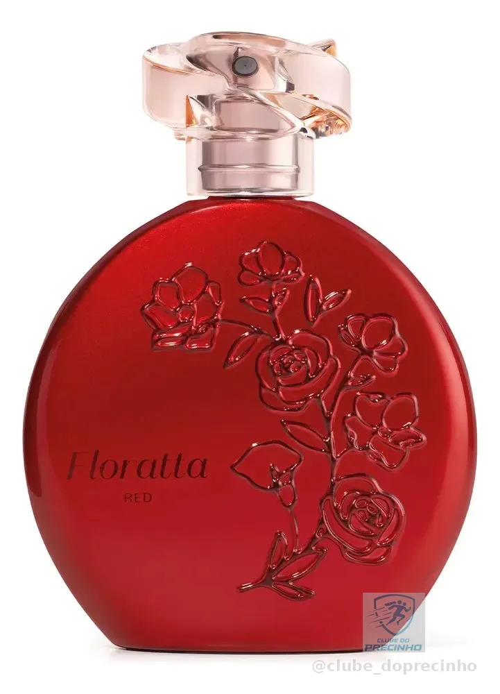 Floratta Red O Boticário Desodorante Colônia Perfume Feminino Original 75ml