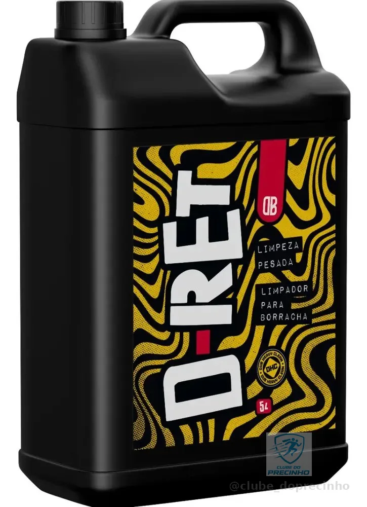Limpador Pneu Borracha Limpeza Pesada D-ret 5l Dub Boyz