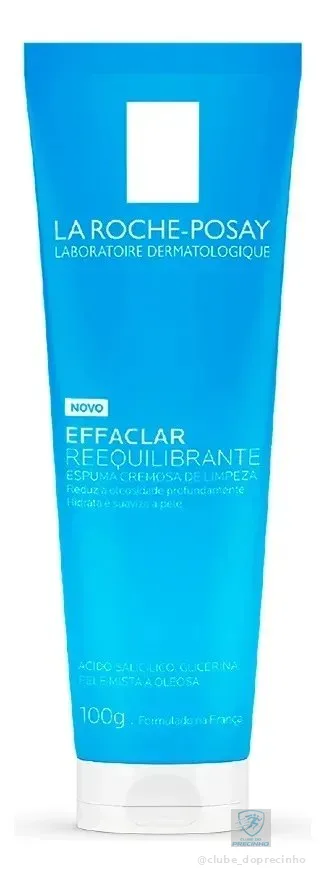 Espuma de Limpeza Antioleosidade Effaclar Reequilibrante La Roche-Posay 100g