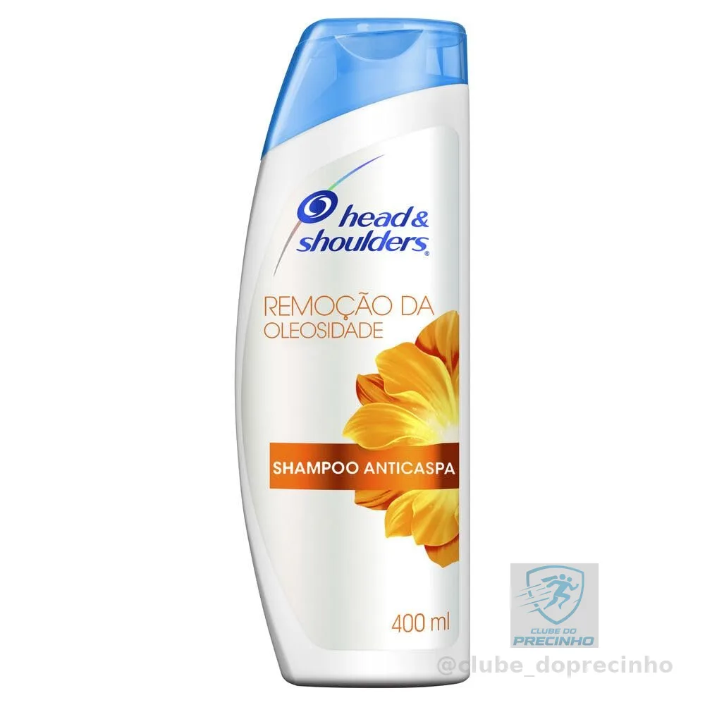 Head & Shoulders Shampoo Anticaspa Remoção da Oleosidade 400 ml