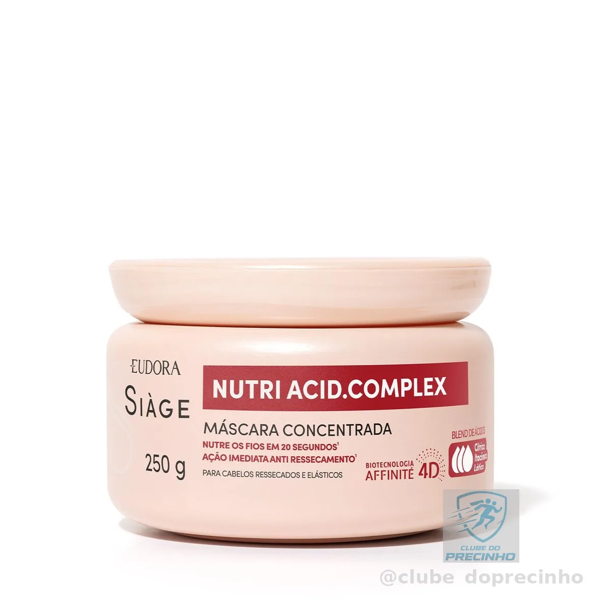 Eudora Siàge Nutri Acid.Complex Máscara Capilar Concentrada 250g