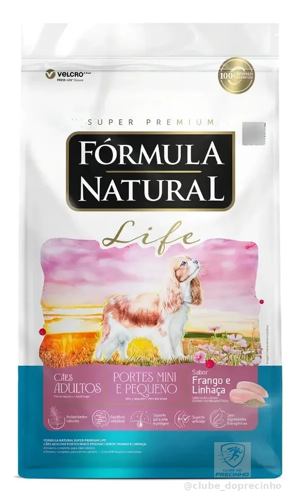 Ração Seca Fórmula Natural Super Premium Frango Adulto Pequeno Porte 15kg
