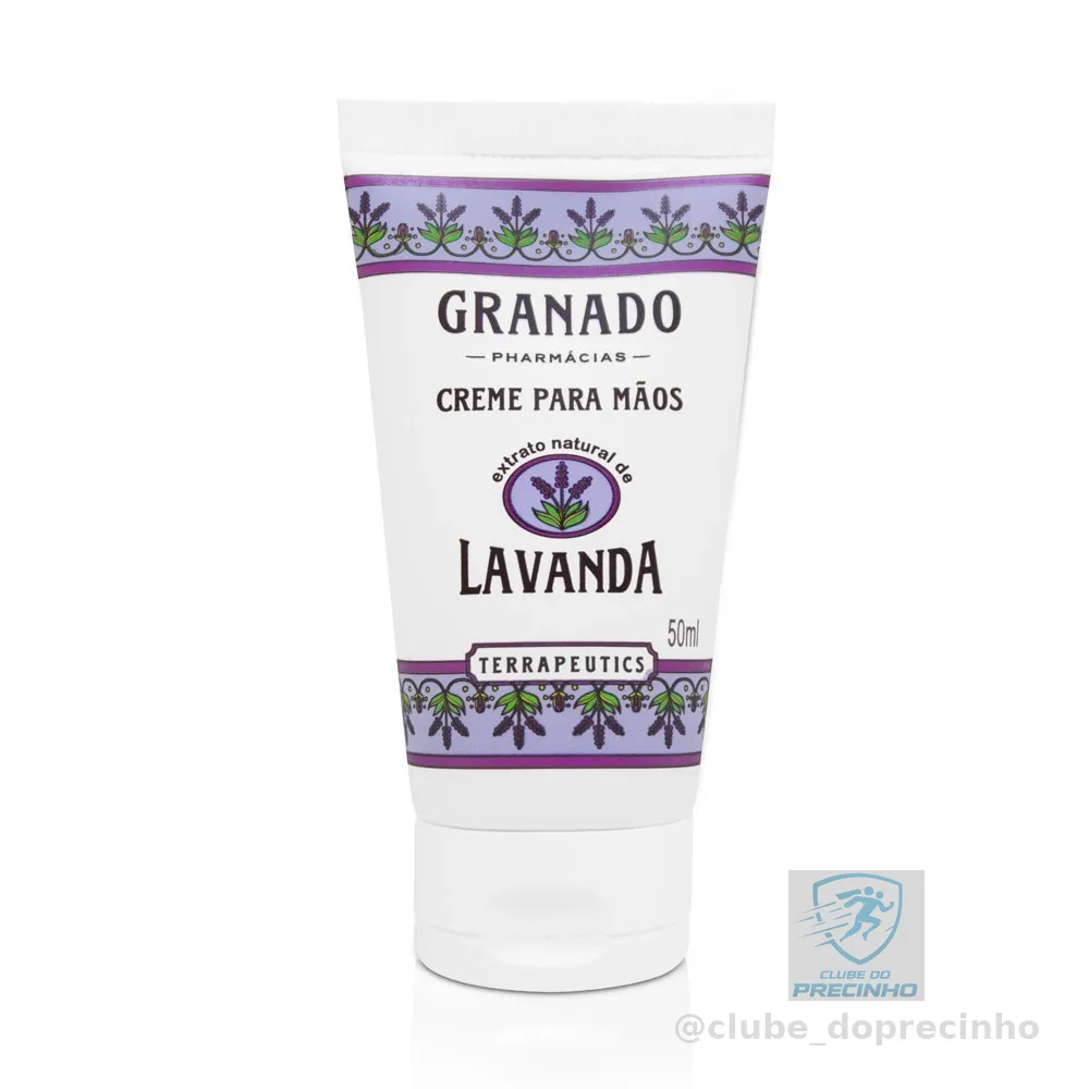 Granado Creme Para Mãos Terrapeutics, Lavanda, 50ml
