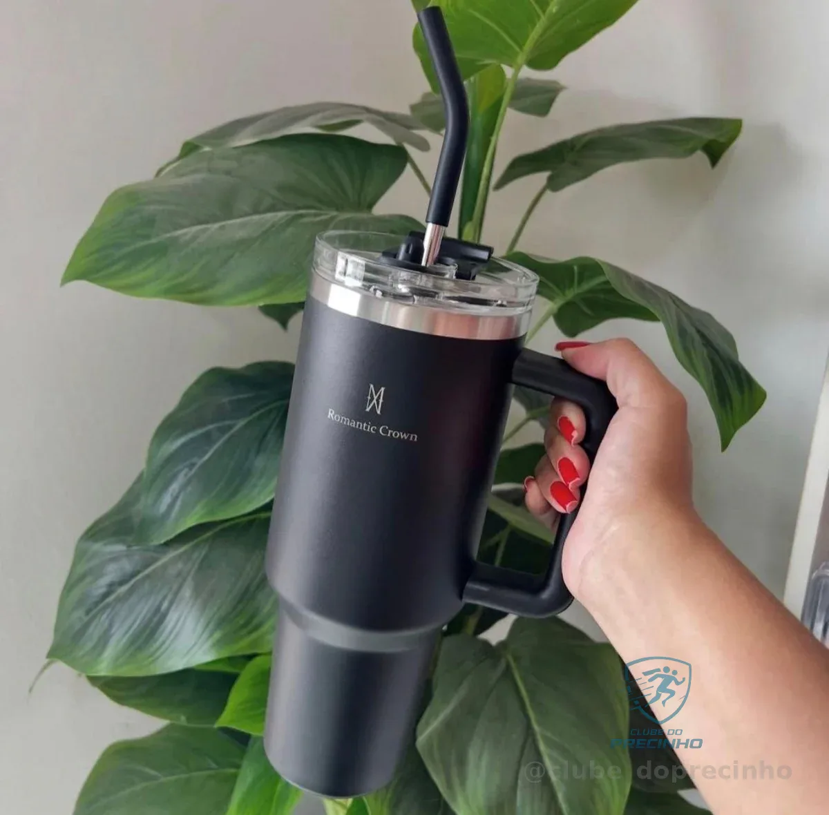 Copo Térmico Gigante 1,2L Romantic Crown